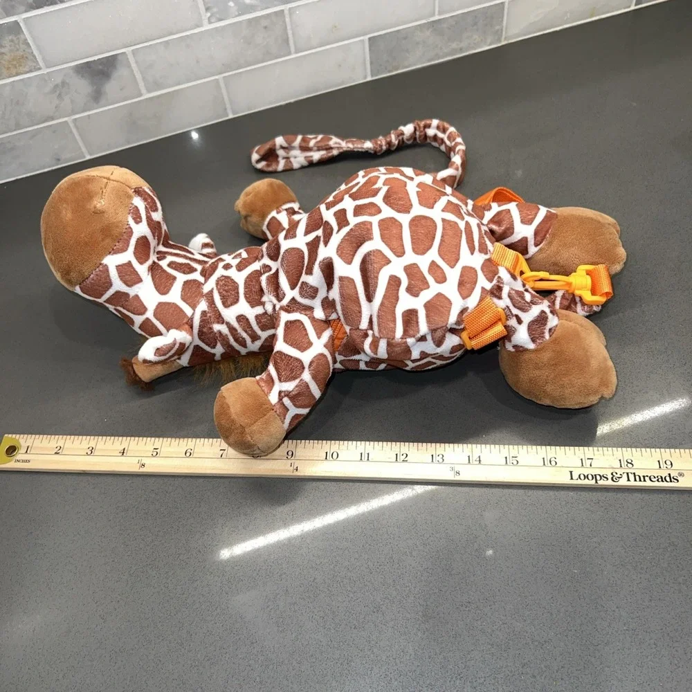 Giraffe Plush Backpack Safety Anti-lost Harness w leash Bag by Animal Planet NEW